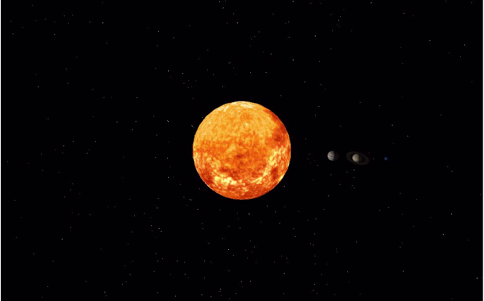 Solar system 3D