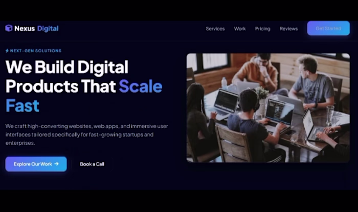 Agency & Portfolio Landing Page