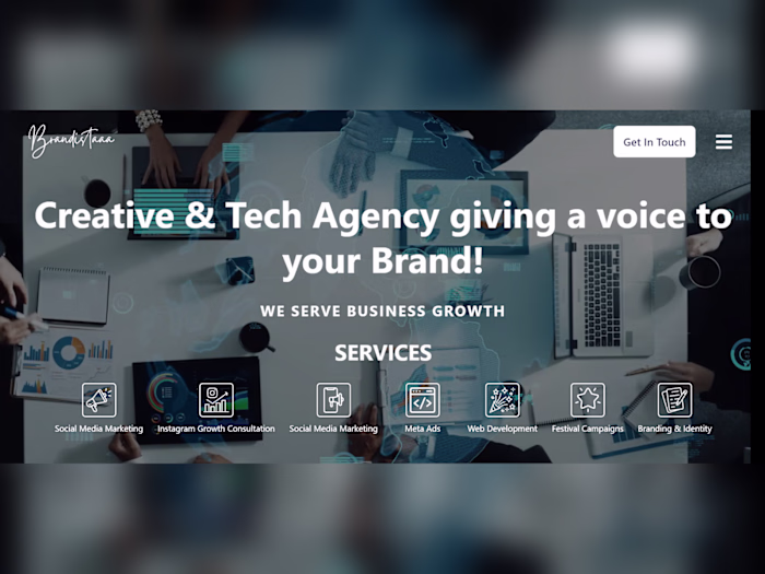 Brandistaa — Brand Agency Website