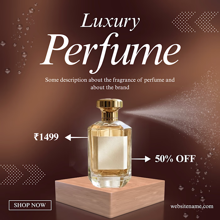 Luxury Perfume - Social Media