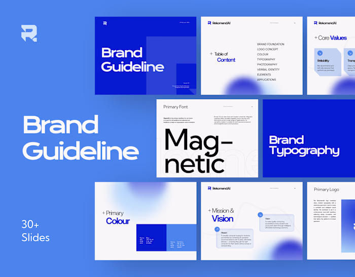 Innovative Brand Identity Design for RekomendAI by Tekvult