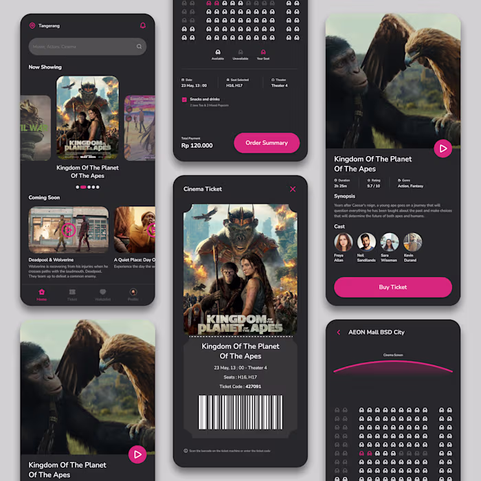 Cinematix - Buying cinema tickets