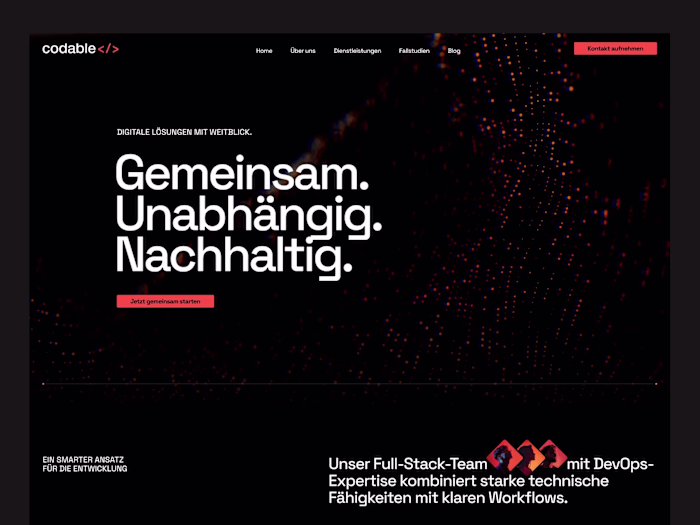 Hey folks, here’s a homepage concept I designed for Codable ...