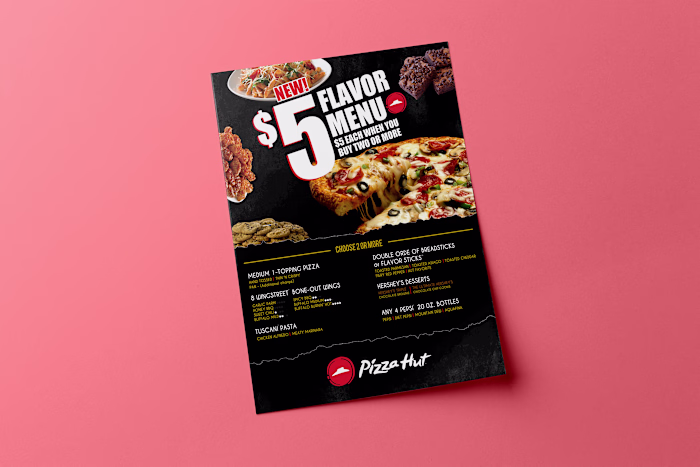 Pizza Hut flyer