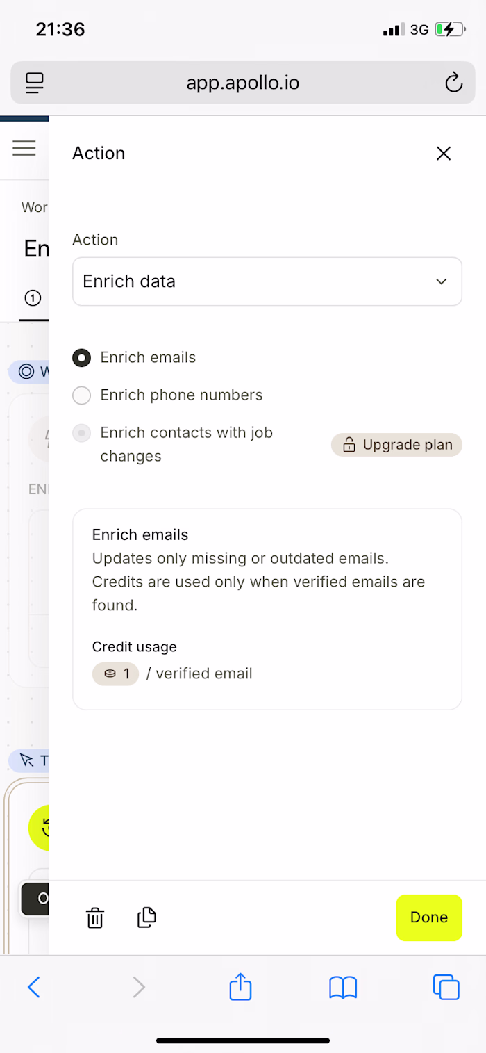 Apollo.io (http://Apollo.io) Workflows Practice ⚙️
Today,