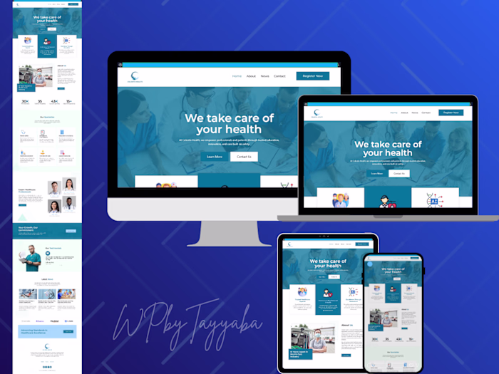 Website Design & Content Development for Celestis Health