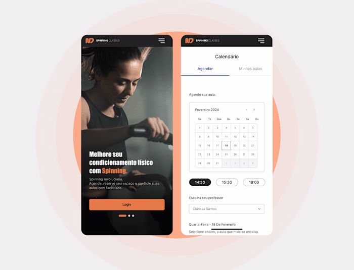 Spinning Classes App
