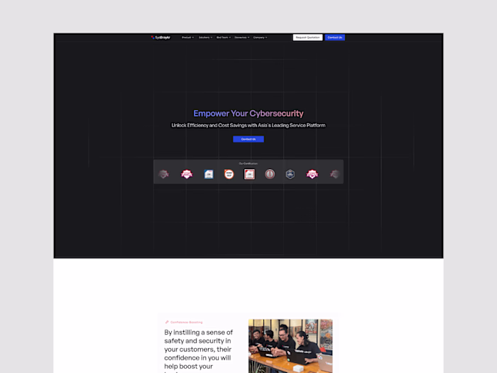 Sysbraykr Cybersecurity Website
