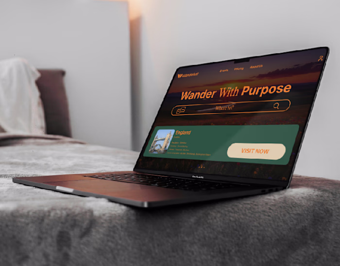 Wanderlust Website Design