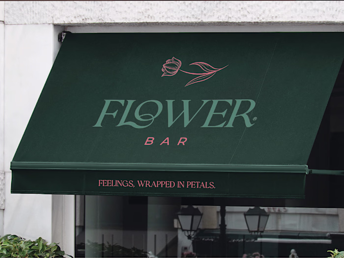 Flower Bar — Floral Brand Identity