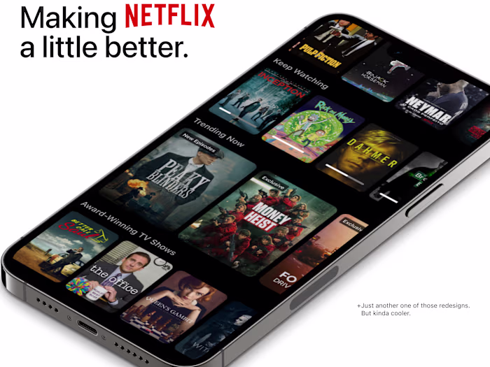 Netflix — Redesign