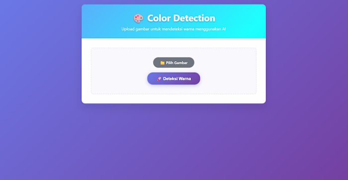 Automatic Color Detection with YOLOv8 and Flask