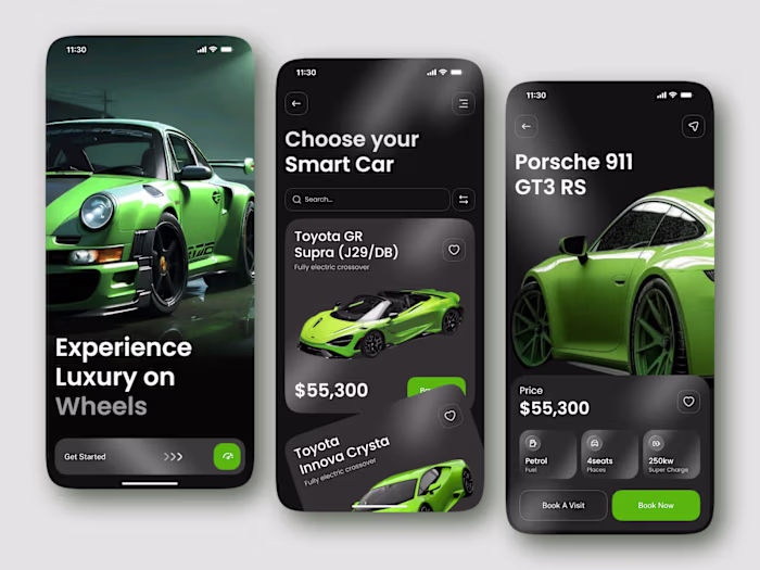 Luxury Car Buy Mobile App