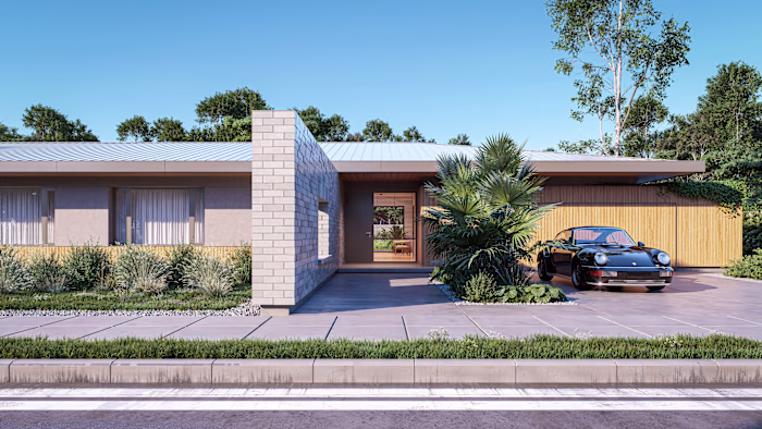 Australian House - Architectural Conceptualization & Rendering