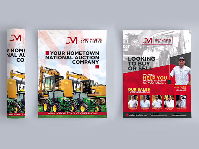 Premier Auction Company Handout Brochure