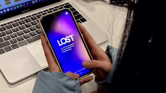 Lost - Way Finding UI UX Design