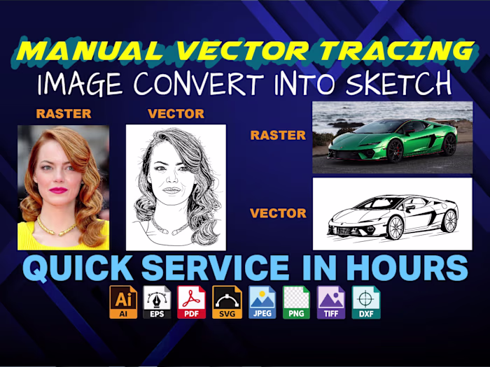 Sketches and Drawing in Adobe Illustrator