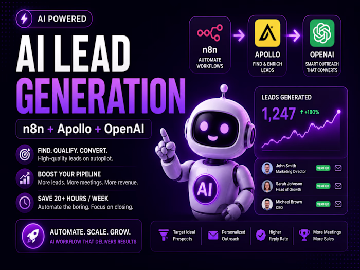 AI Lead Generation & Qualification System