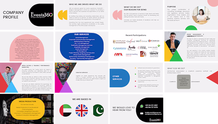 Events360 - Company Profile