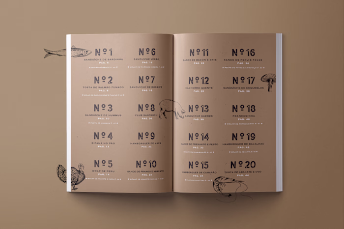 Our sandwiches - Cookbook