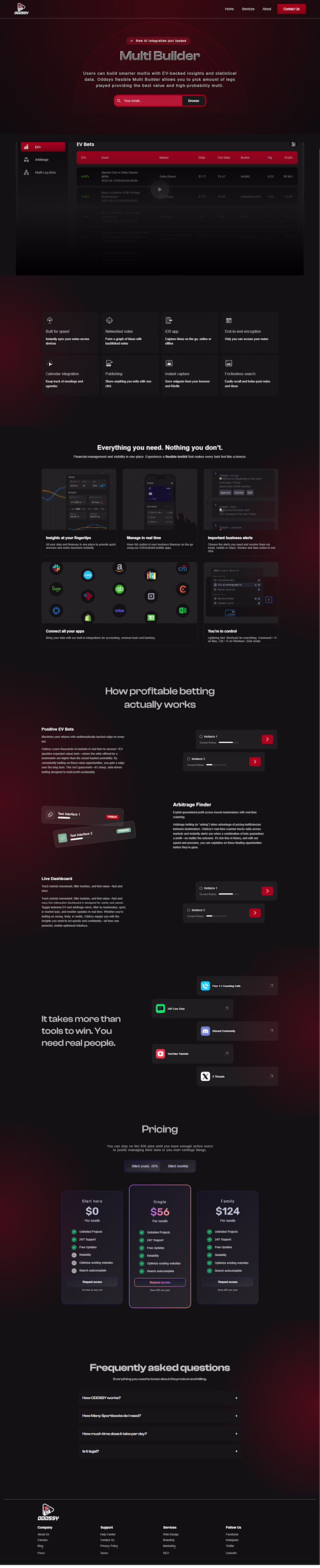 Responsive Landing Page Development