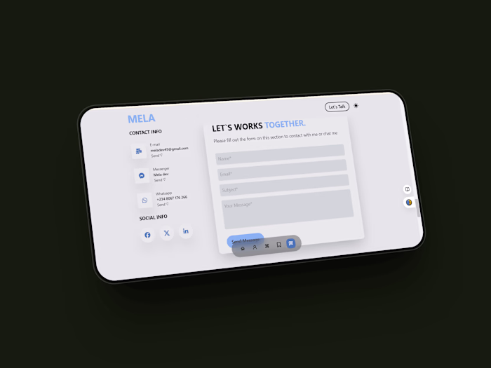 Contact Section