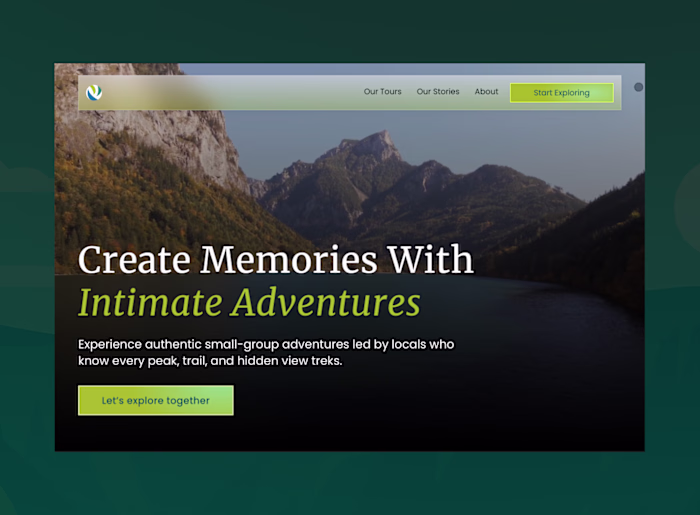 Gros Morne Co Website Design