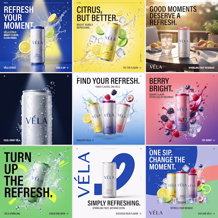A refreshing brand deserves a