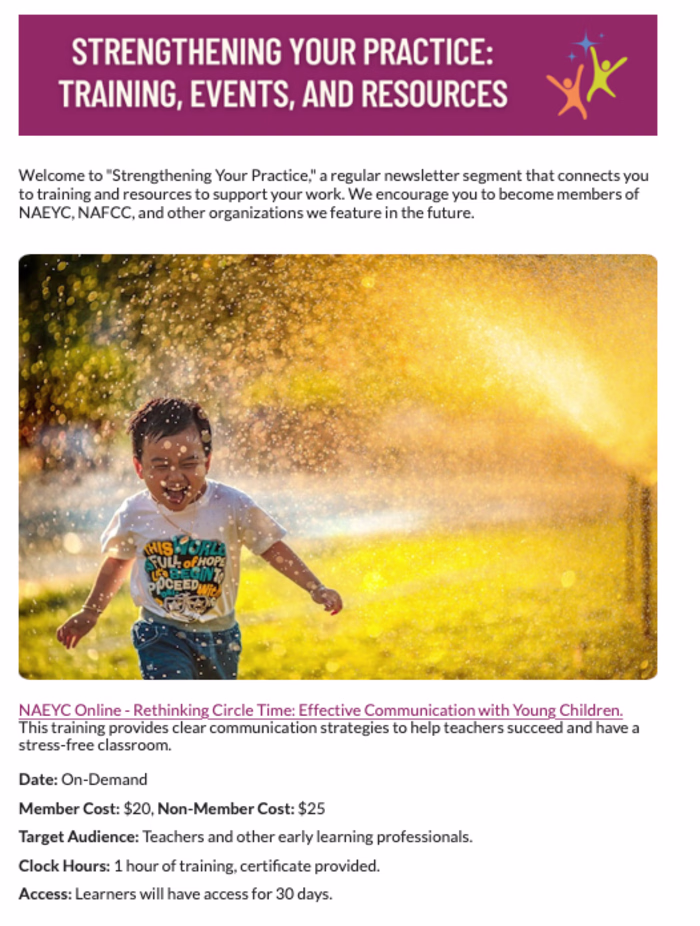 Early Learning Newsletter :: Behance