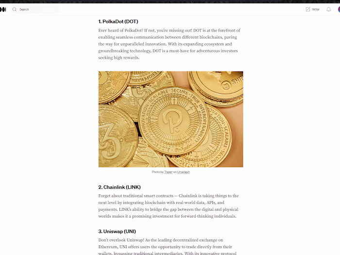 Seo Optimized Crypto Articles
