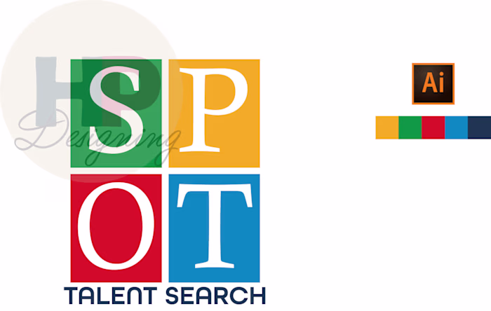 Crafting the Visual Identity of Spot Talent Search