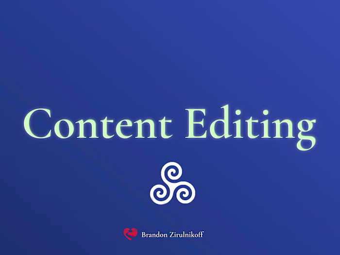 Content Editing