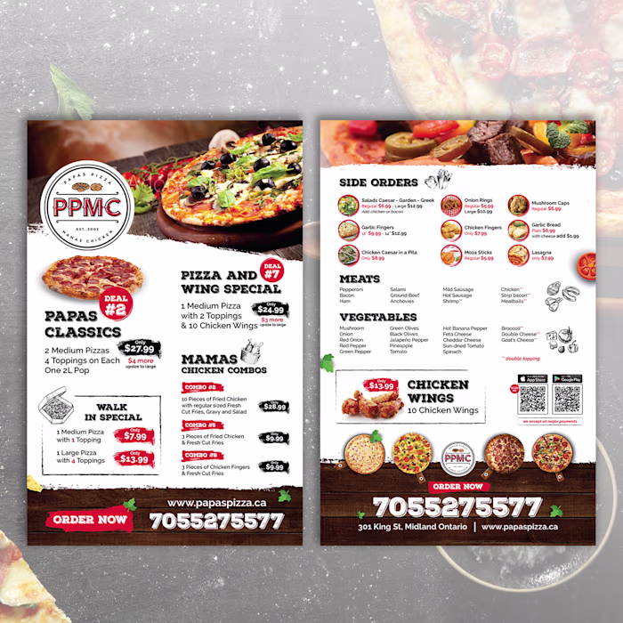 Menu Design