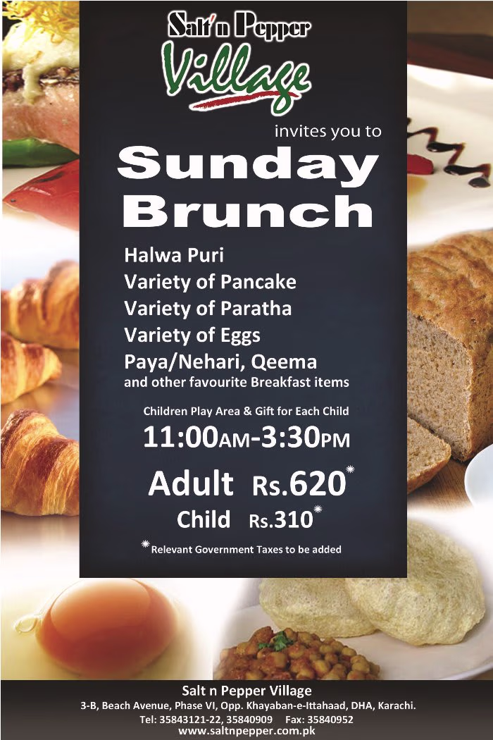 Sunday Brunch Flyer Design