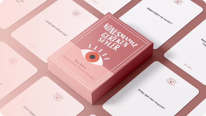 Konuşmamız Gereken Şeyler · Playing Cards Design