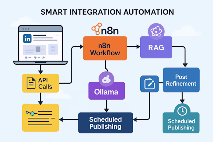 Smart Integration Automation with n8n + RAG + Ollama