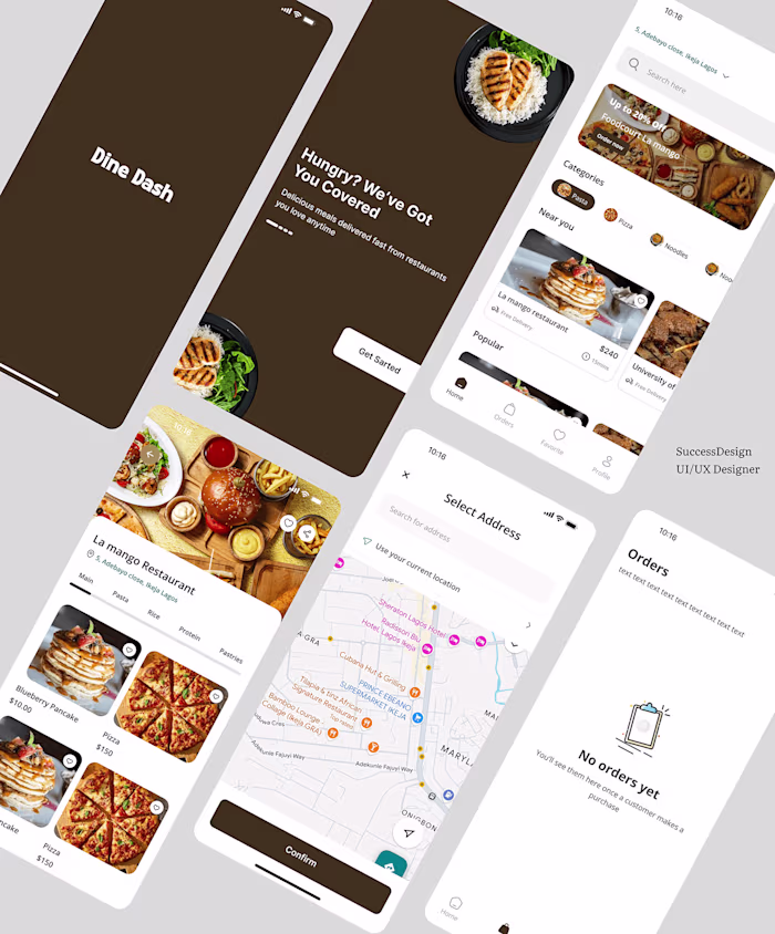 Food Ordering app
