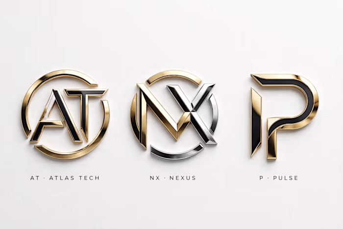 Luxury Phone Brand Logo | Premium Monogram | Tech Logo Design
