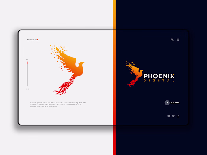 Phoenix Vector Logo Available For
