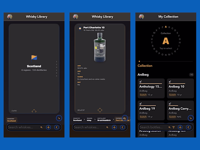WhiskyLine: a whisky journal for