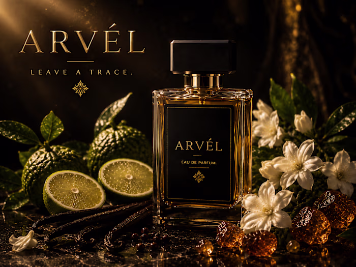 Cinematic AI Fragrance Campaign for ARVÉL
