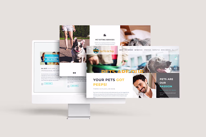 Pet Care Website | Wix Website