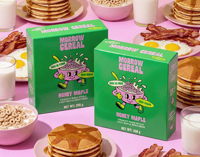 Morrow Cereal Brand Identity and Packaging Design