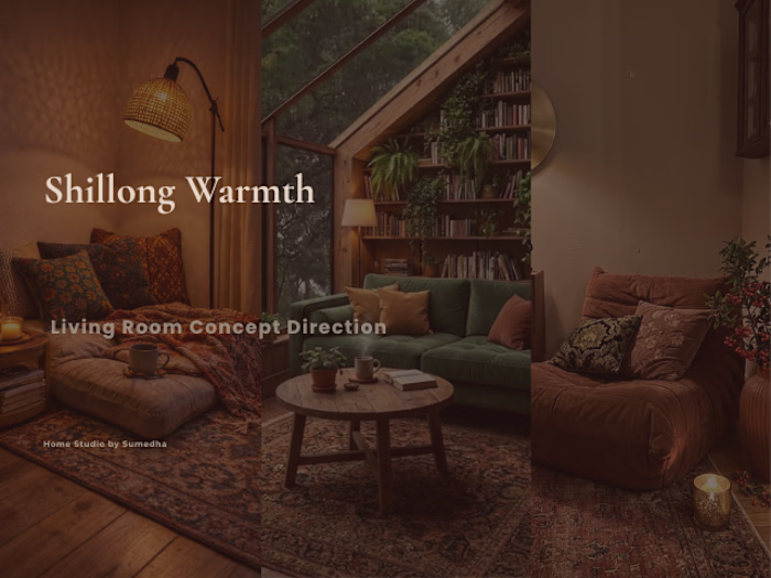 Shillong Warmth : Living Room