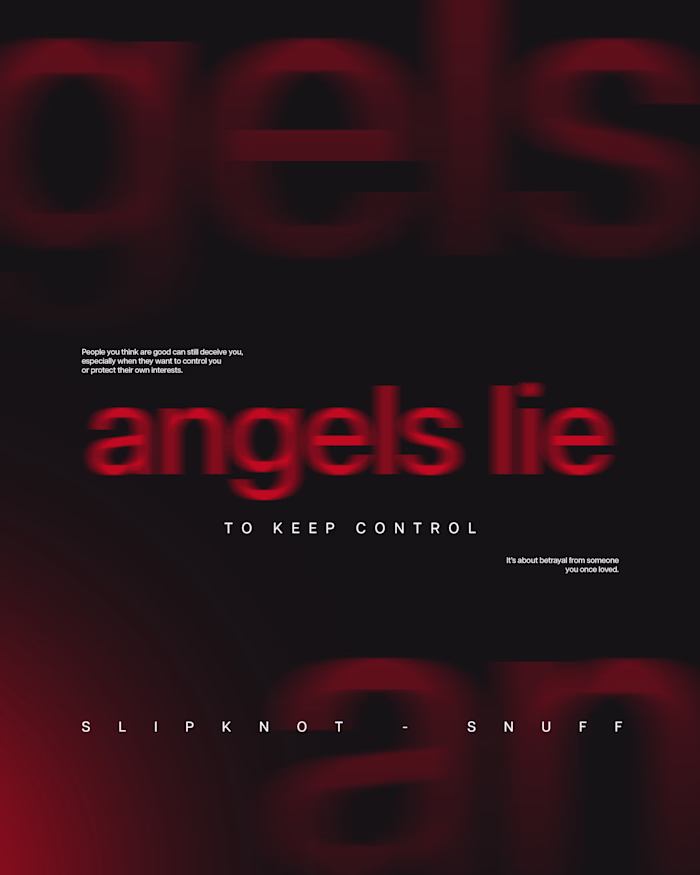 Poster - Angels Lie