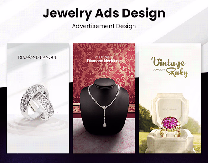 Jewelry Advertising Photography Design