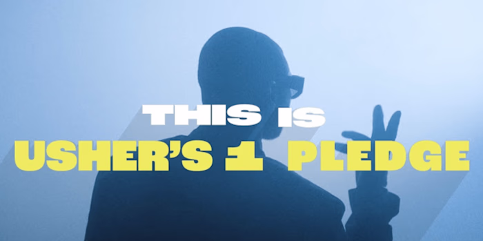Usher's 1 Pledge x Sanofi 