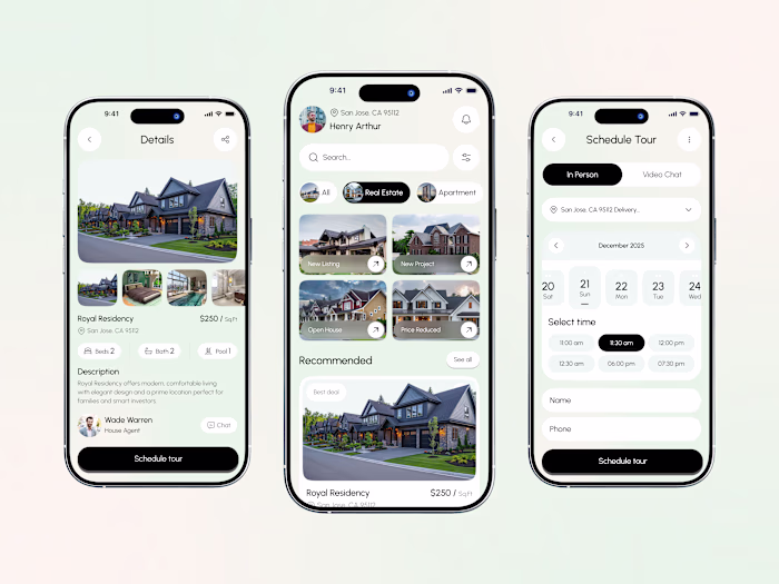 👋Hey, Everyone! Here is my latest design project: Real Esta...