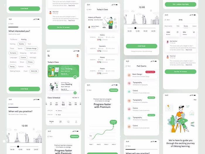 Education App UI Concept


A mobile