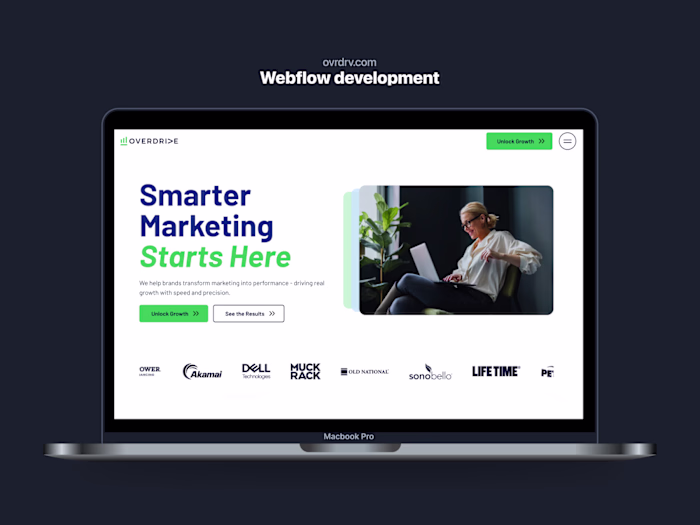Webflow development and migrate a whole CMS from WordPress